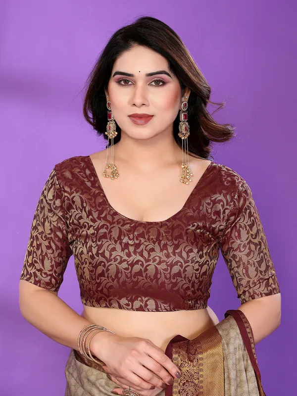 Beige_Silk_Cotton_Saree_For_Women