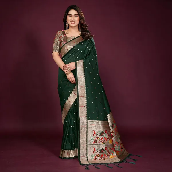 Green_Silk_Cotton_Saree_For_Women