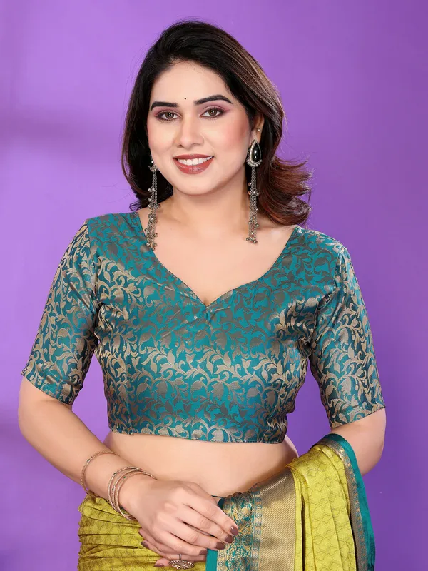 Mustard_Silk_Cotton_Saree_For_Women