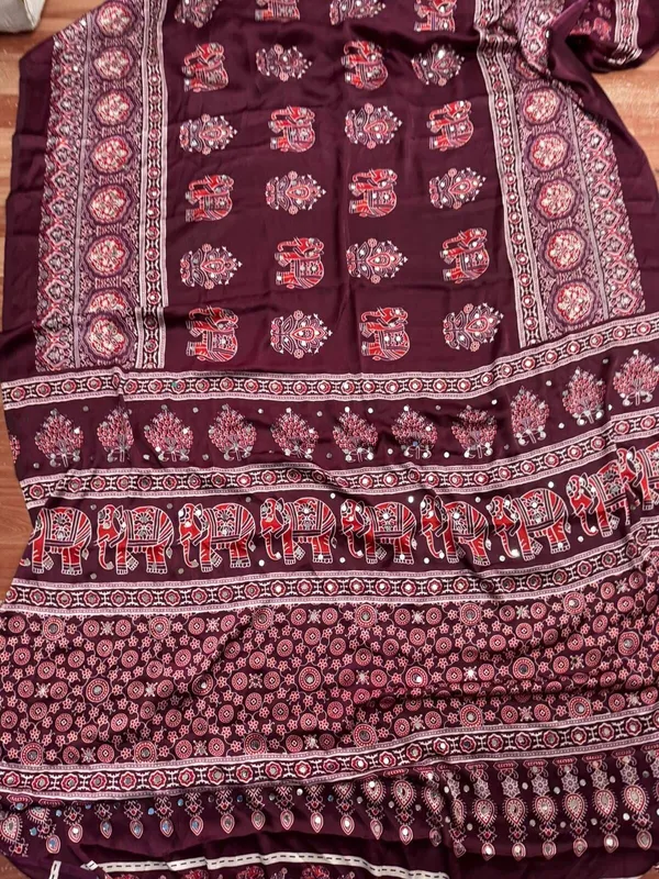 Multicolor_Satin_Saree_For_Women