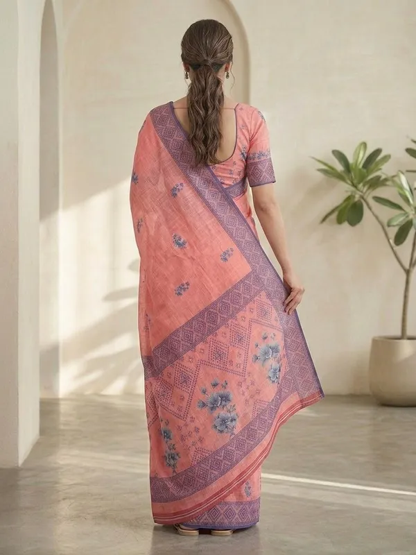 Pink_Cotton_Silk_Saree_For_Women