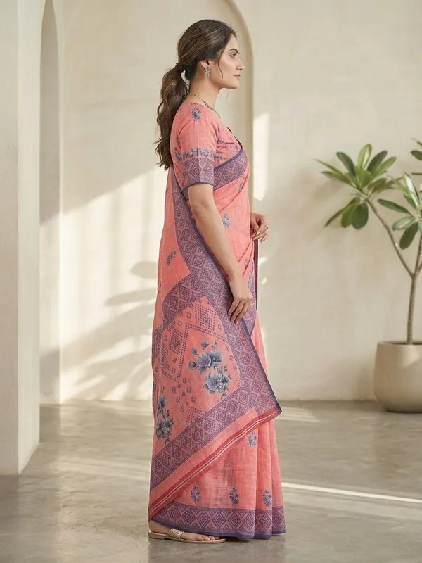Pink_Cotton_Silk_Saree_For_Women