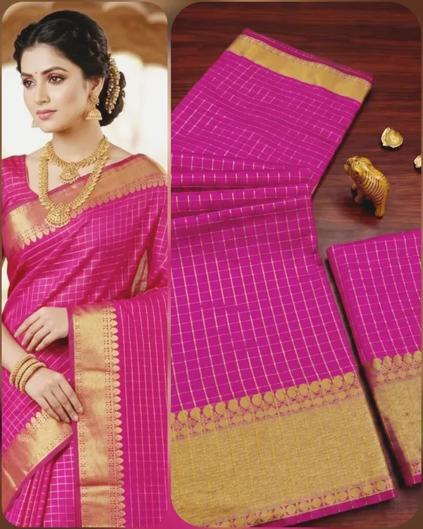 Pink_Cotton_Silk_Saree_For_Women