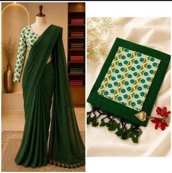 Green_Khadi_Saree_For_Women