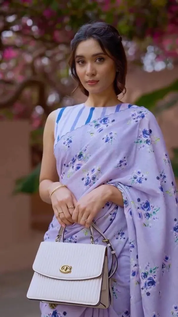 Purple_Cotton_Linen_Saree_For_Women