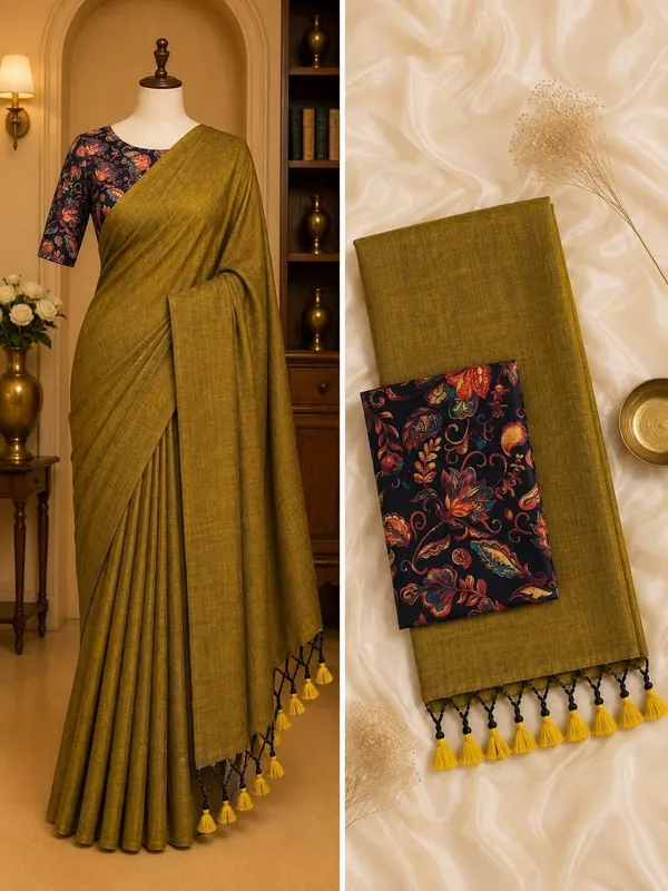 Multicolor_Khadi_Saree_For_Women