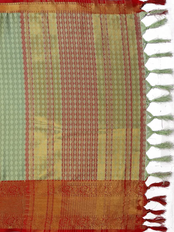 Green_Silk_Cotton_Saree_For_Women