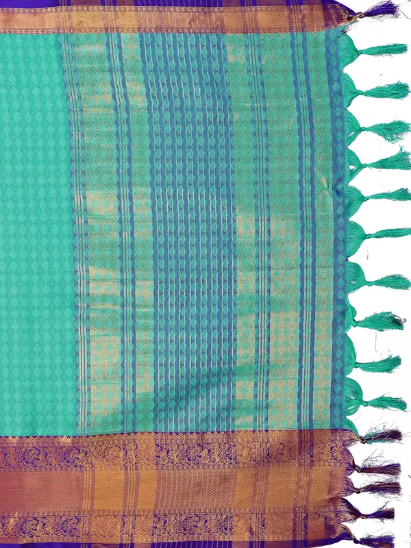 Green_Silk_Cotton_Saree_For_Women