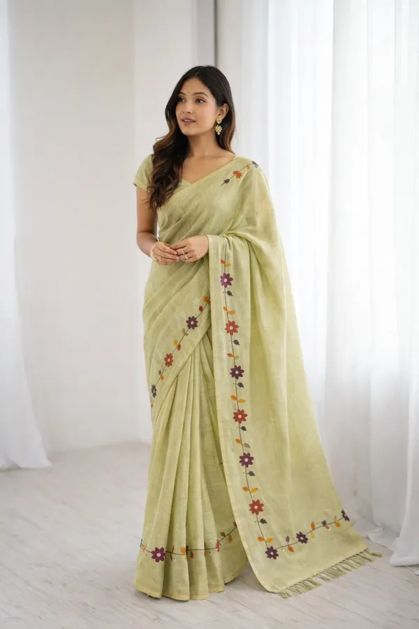 Green_Silk_Cotton_Saree_For_Women