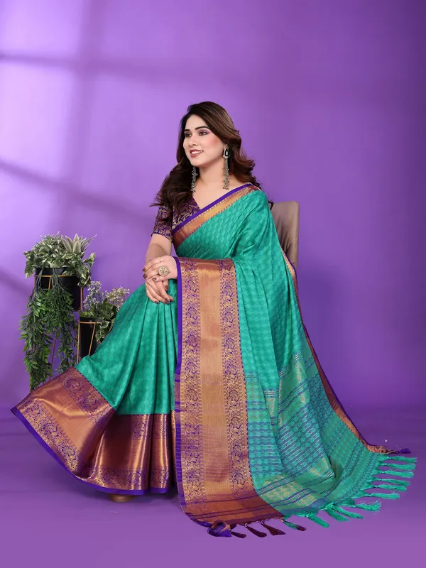 Green_Silk_Cotton_Saree_For_Women