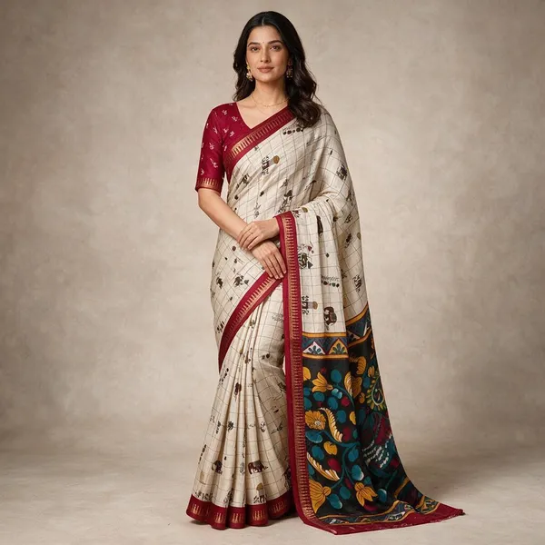 Red_Georgette_Saree_For_Women