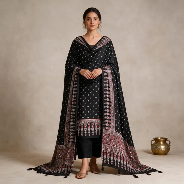 Multicolor_Satin_Saree_For_Women