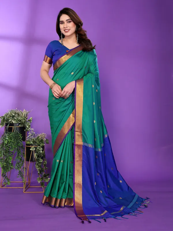 Multicolor_Silk_Cotton_Saree_For_Women