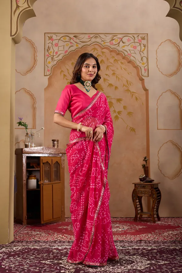 Pink_Pure_Georgette_Saree_For_Women