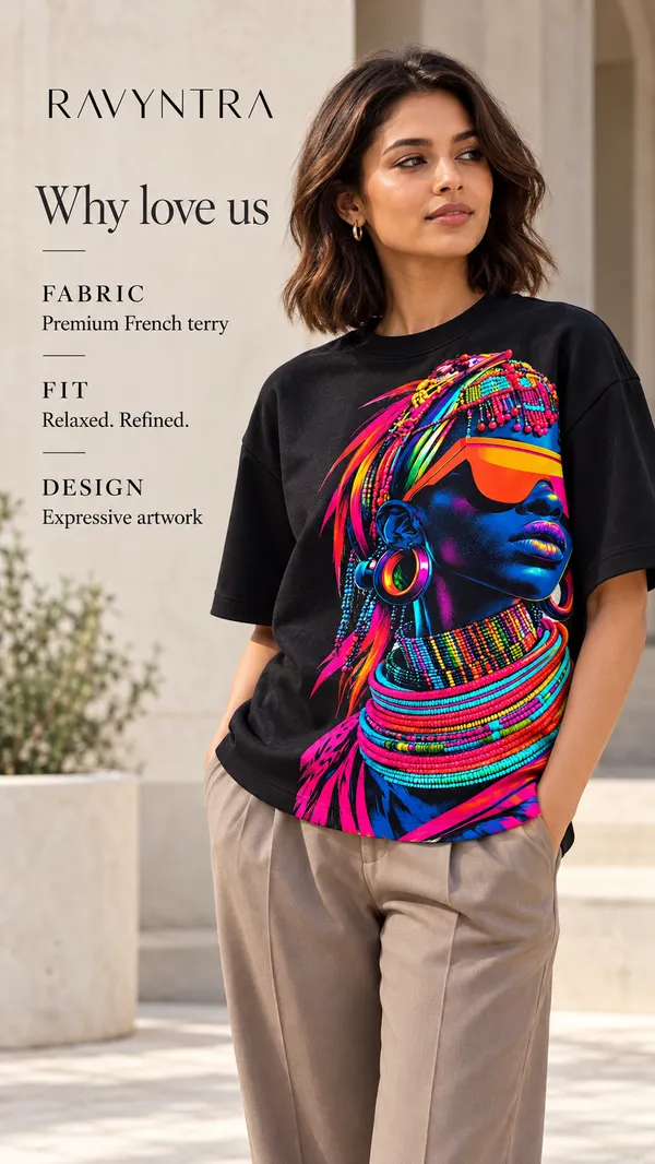 Black_Graphic_Print_T-Shirt_For_Women