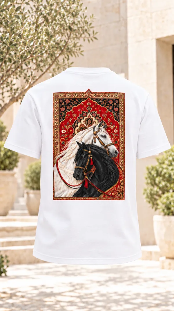 White_French_Terry_Relaxed_Fit_T-Shirt_For_Men
