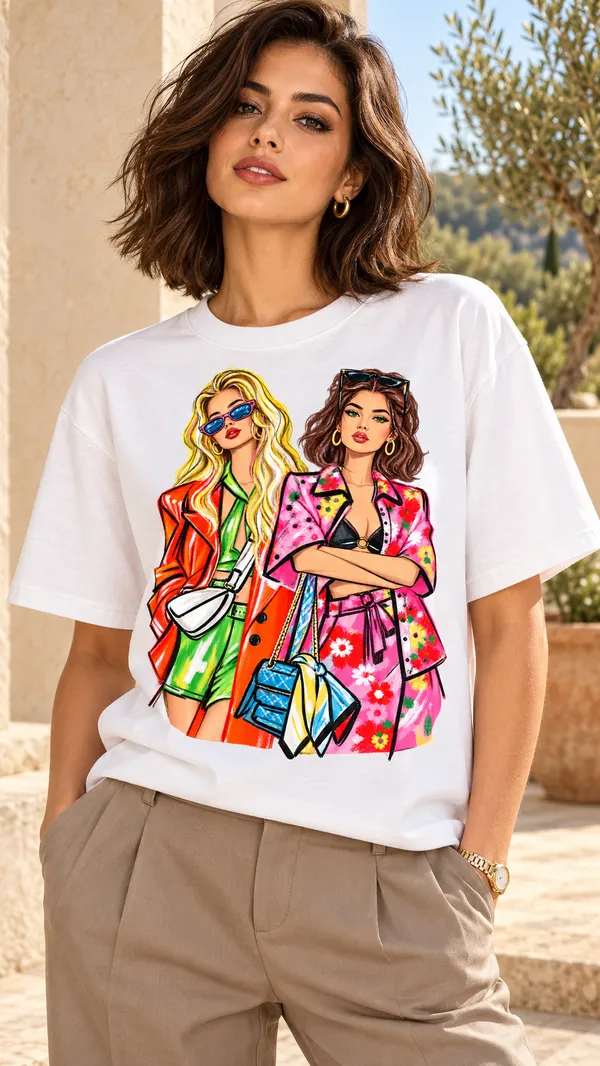 White_Oversized_Graphic_T-Shirt_For_Women