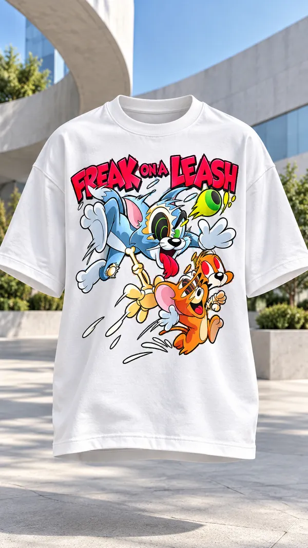 White_Oversized_Graphic_T-Shirt_For_Women