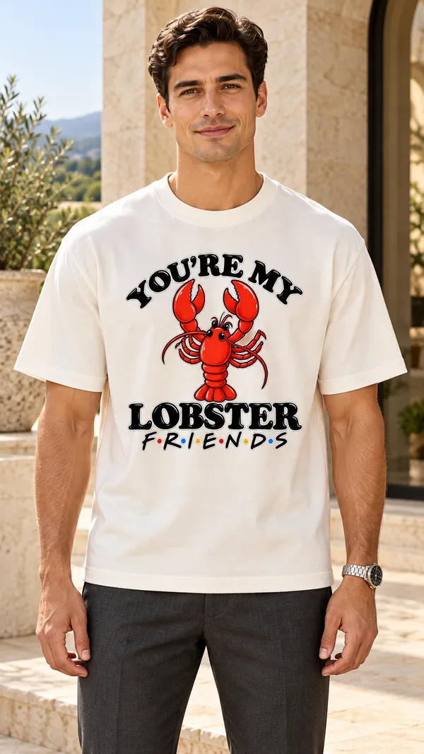 White_Graphic_Casual_Fit_T-Shirt_For_Men