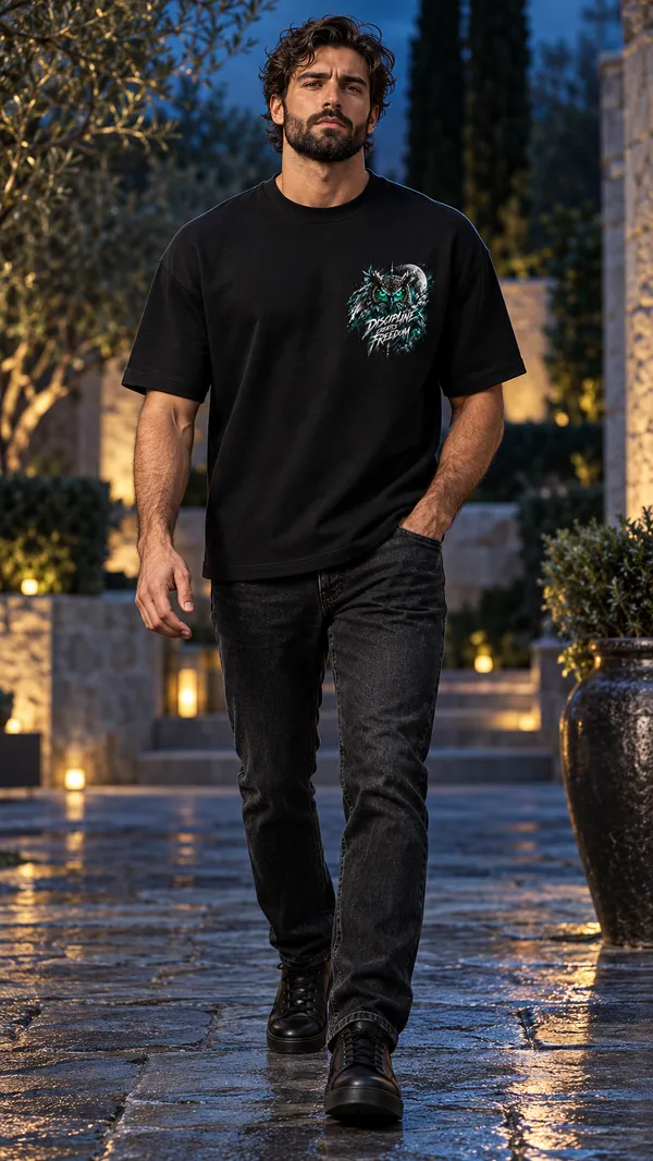 Black_Graphic_Regular_Fit_T-Shirt_For_Men
