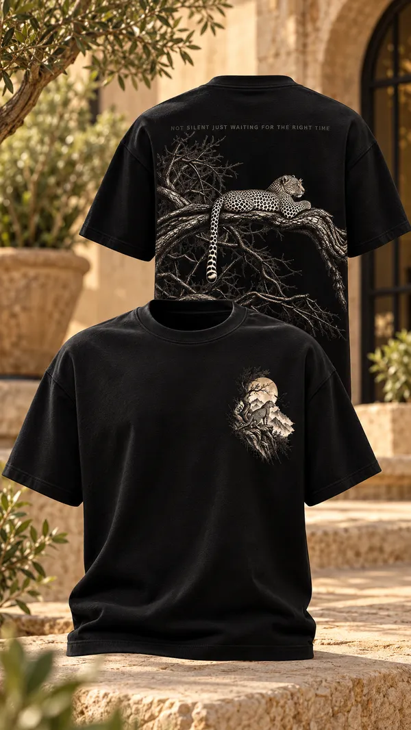 Black_Cotton_Graphic_T-Shirt_For_Men