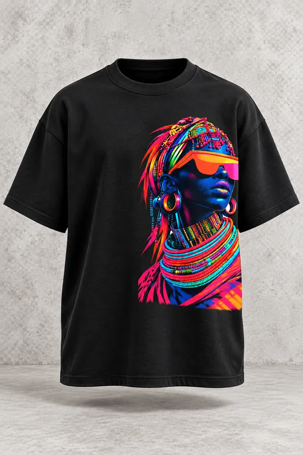 Black_Graphic_Print_T-Shirt_For_Women
