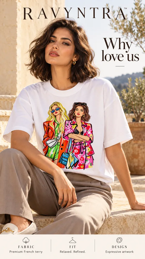 White_Oversized_Graphic_T-Shirt_For_Women