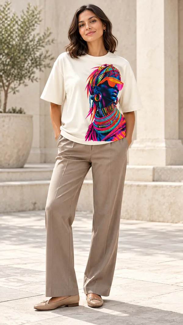 White_Graphic_Print_Oversized_T-Shirt_For_Women