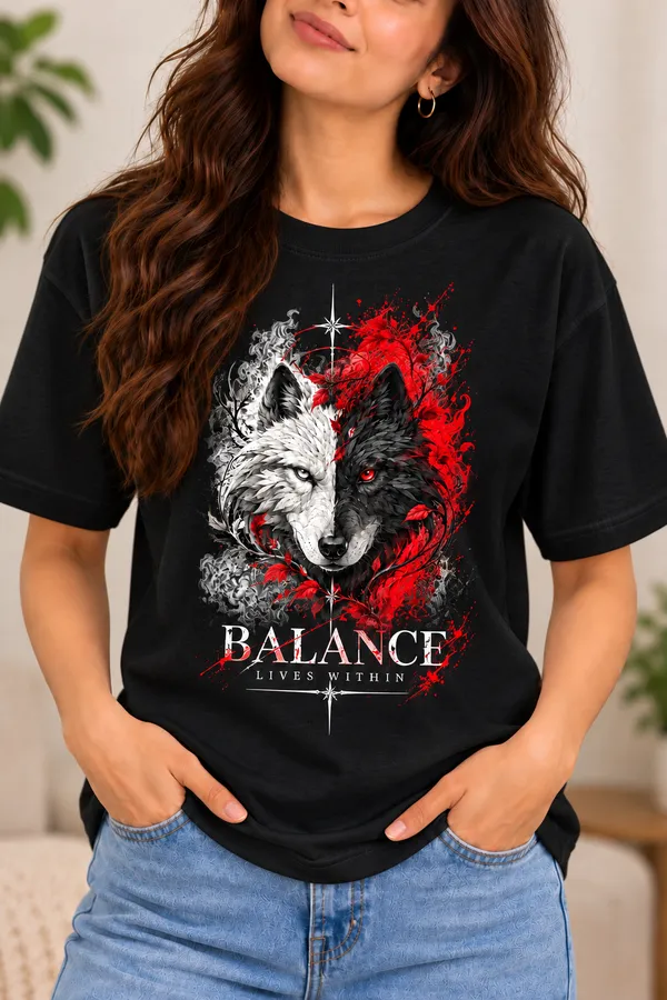 Black_Graphic_Print_T-Shirt_For_Women