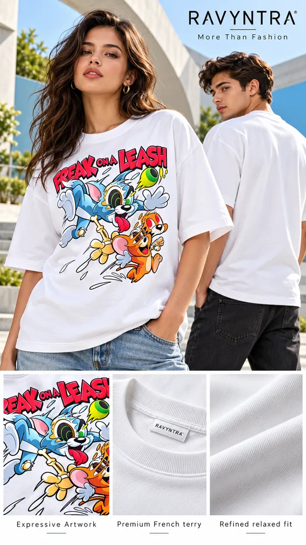 White_Oversized_Graphic_T-Shirt_For_Women