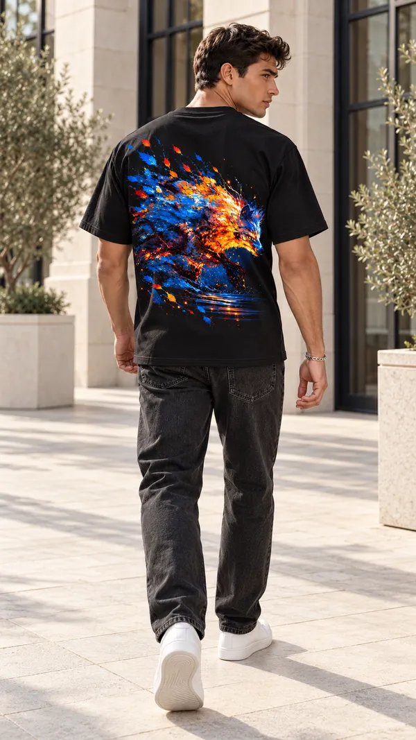 Black_Graphic_Print_T-Shirt_For_Men