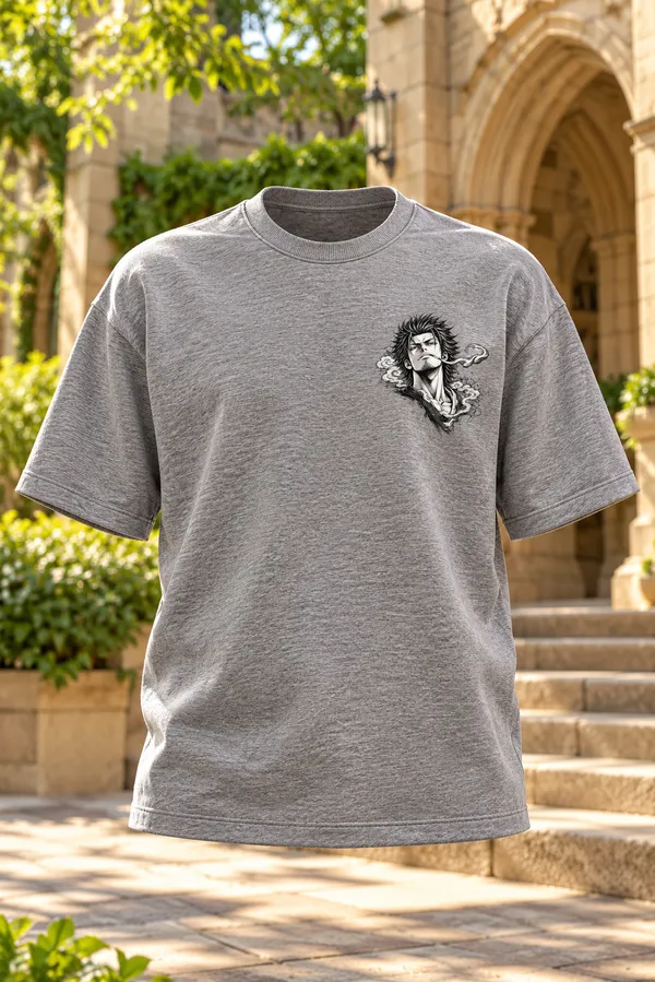 Grey_Graphic_Print_Relaxed_Fit_T-Shirt_For_Men