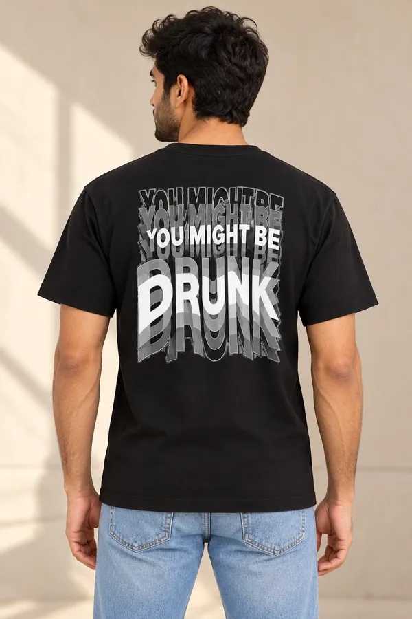 Black_French_Terry_Relaxed_Fit_T-Shirt_For_Men