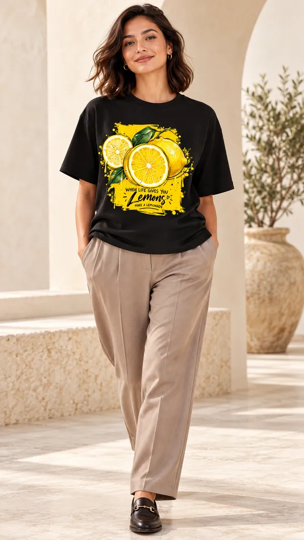 Black_Graphic_Print_T-Shirt_For_Women