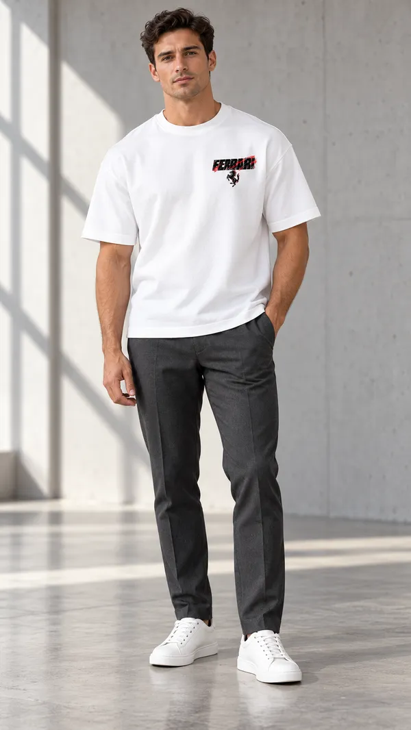 White_Graphic_Print_T-Shirt_For_Men