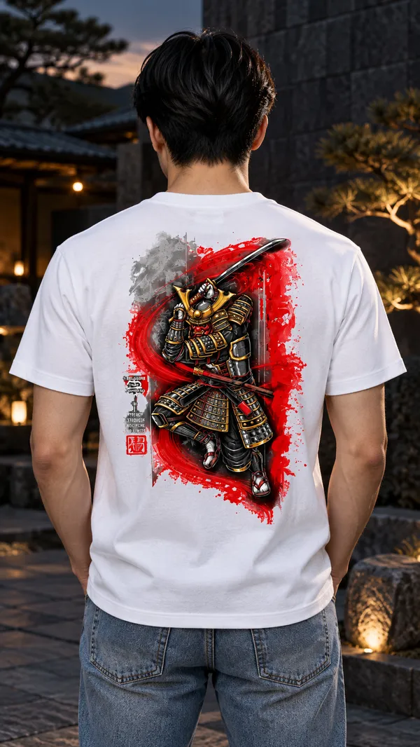 White_French_Terry_Relaxed_Fit_T-Shirt_For_Men
