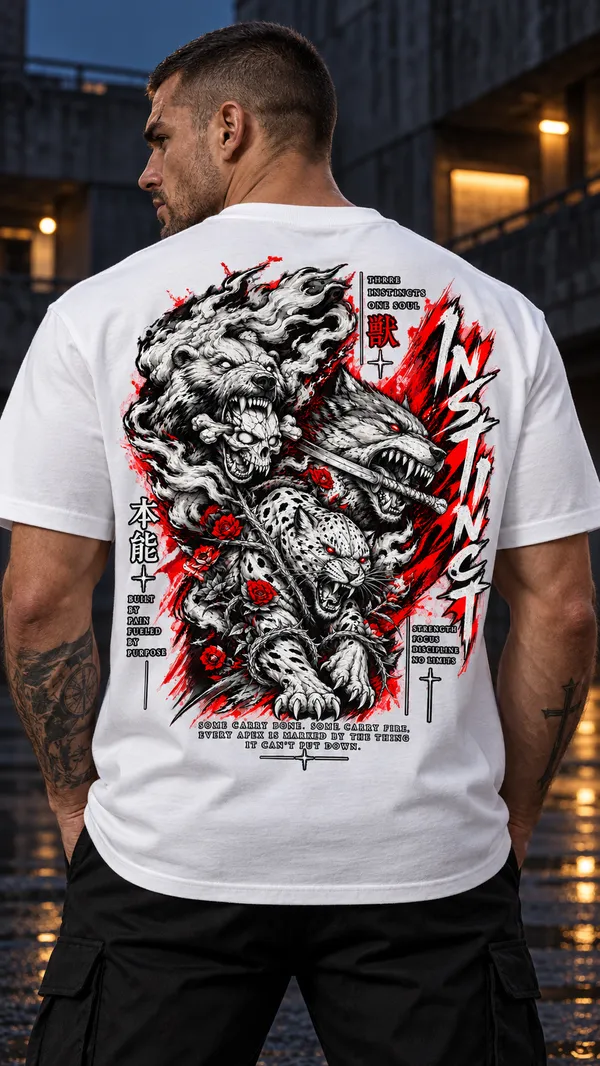 White_Graphic_Print_T-Shirt_For_Men