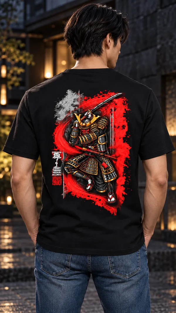 Black_French_Terry_Relaxed_Fit_T-Shirt_For_Men