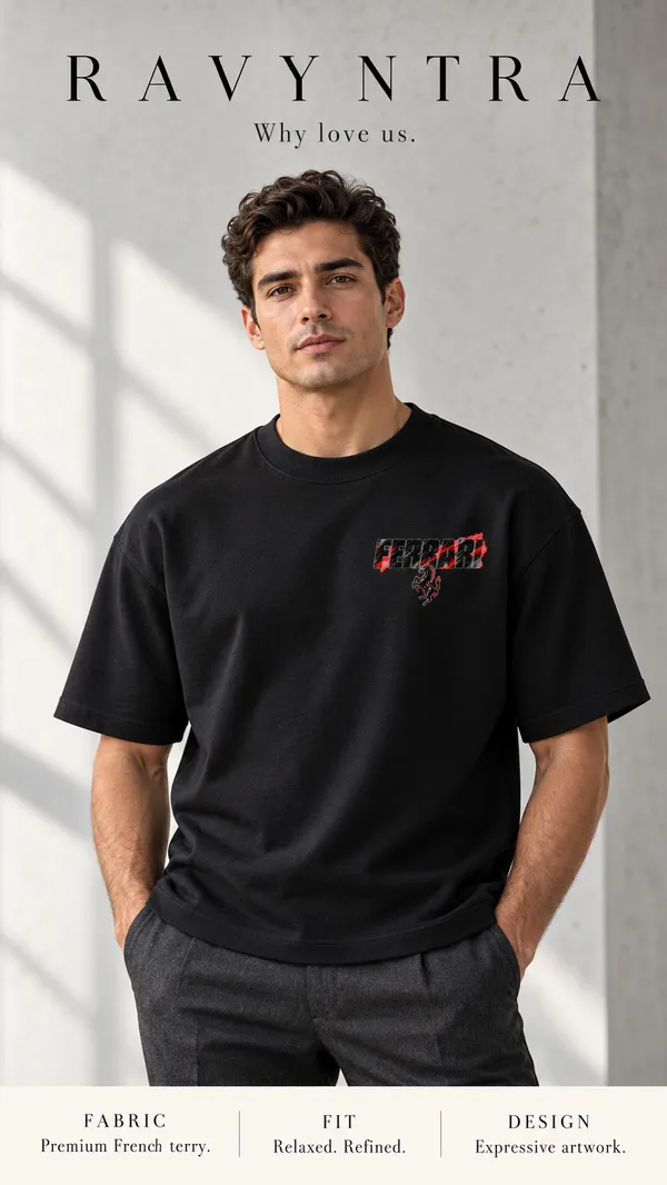 Black_Regular_Fit_Graphic_T-Shirt_For_Men