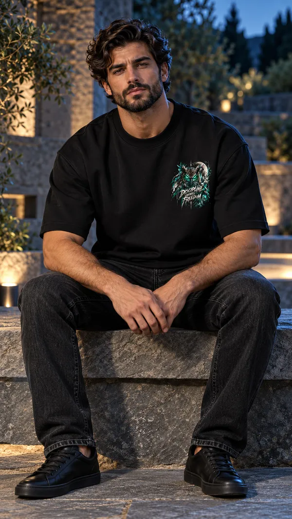Black_Graphic_Regular_Fit_T-Shirt_For_Men