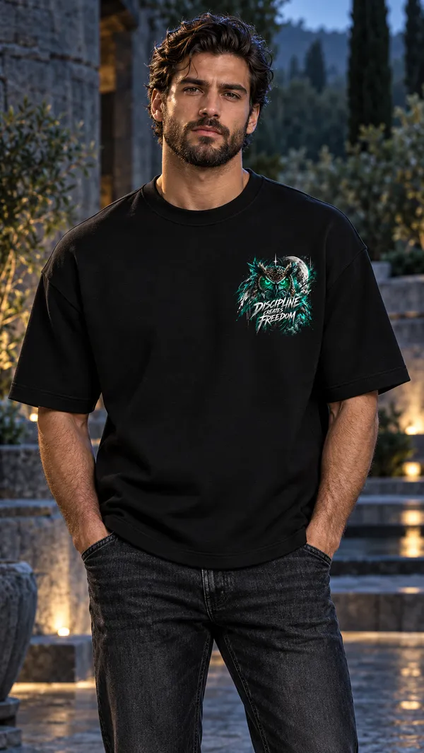 Black_Graphic_Regular_Fit_T-Shirt_For_Men