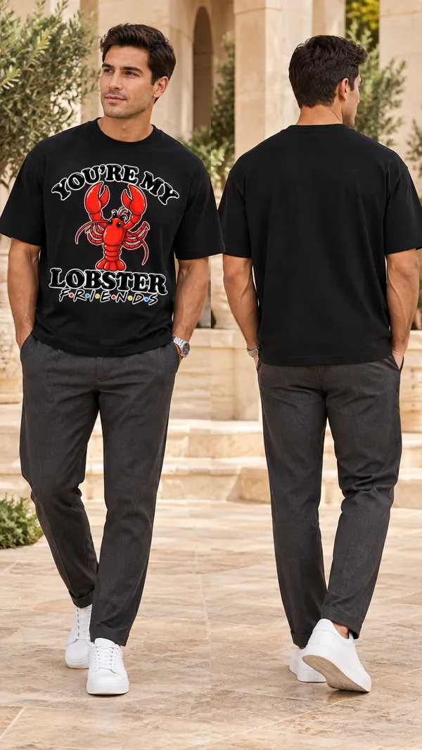 Black_Graphic_Casual_T-Shirt_For_Men