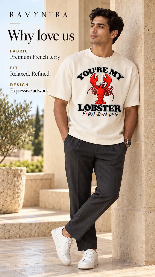 White_Graphic_Casual_Fit_T-Shirt_For_Men