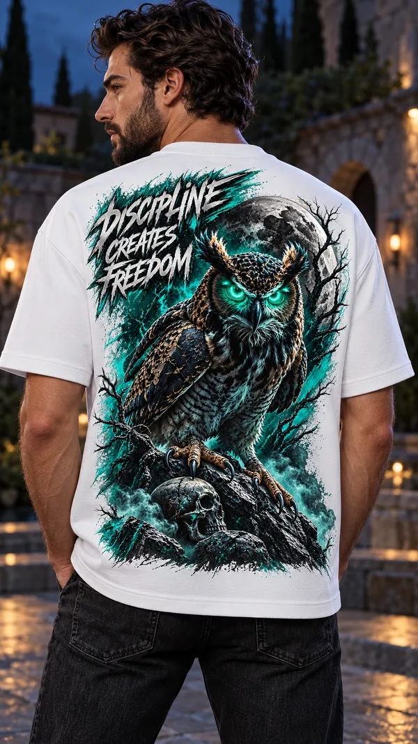 White_Graphic_Regular_Fit_T-Shirt_For_Men
