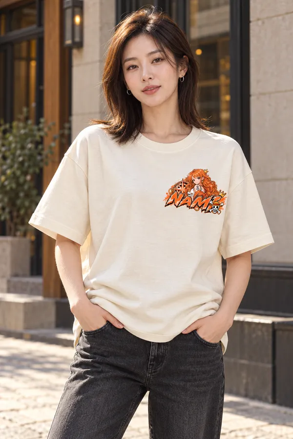 Cream_Oversized_Graphic_T-Shirt_For_Women