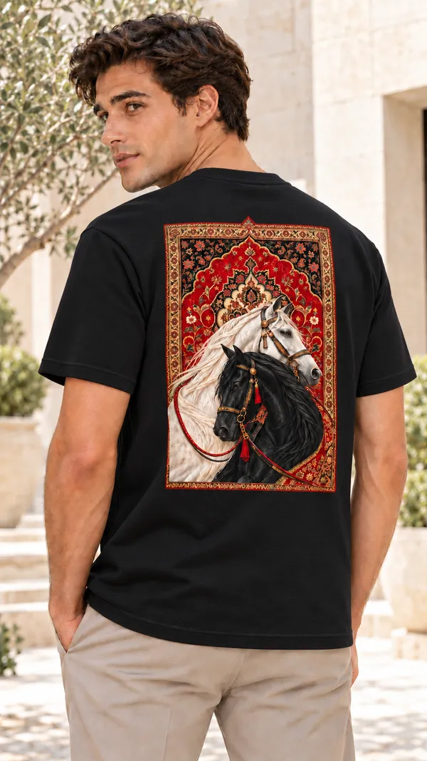 Black_French_Terry_Relaxed_Fit_T-Shirt_For_Men