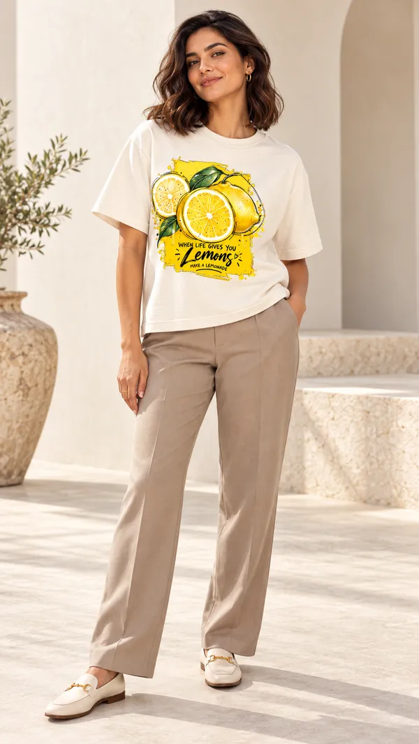 White_Graphic_Relaxed_Fit_T-Shirt_For_Women