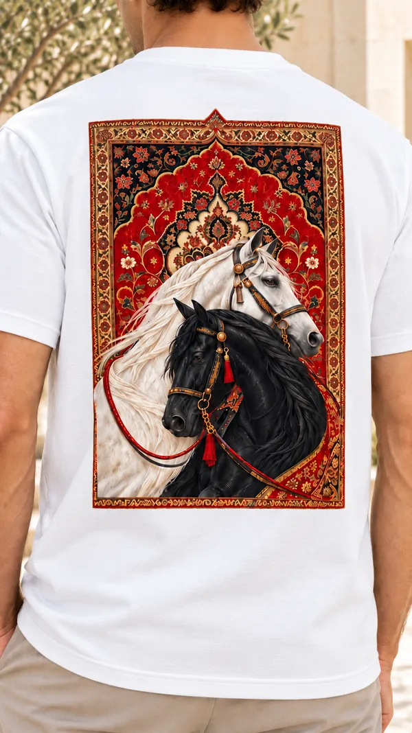 White_French_Terry_Relaxed_Fit_T-Shirt_For_Men