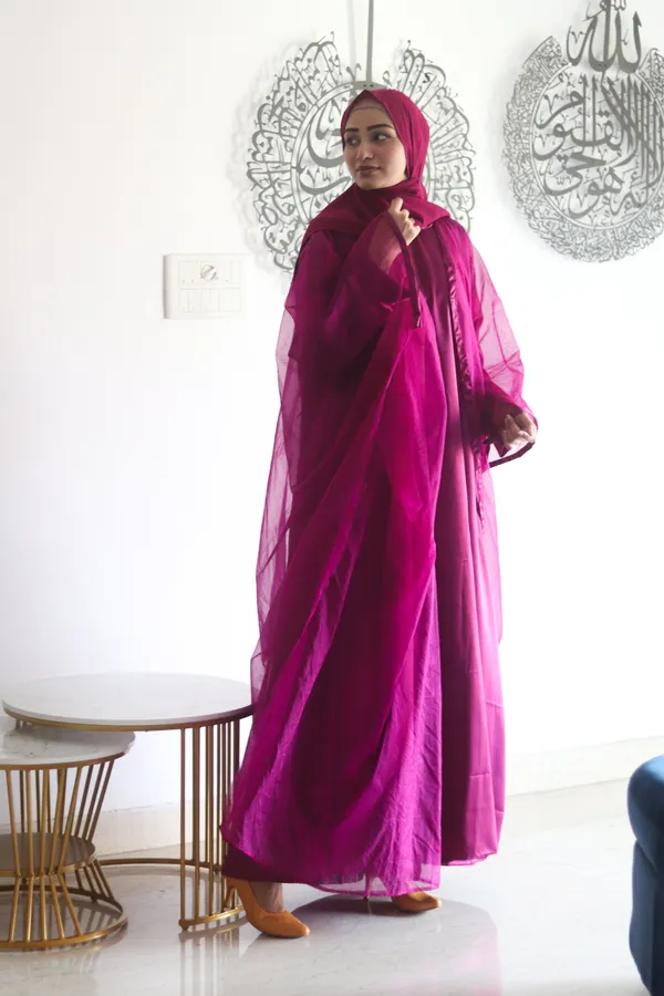 Purple_Festive_Shrug_Abaya_Set_With_Inner_Slit_Hijab_For_Women