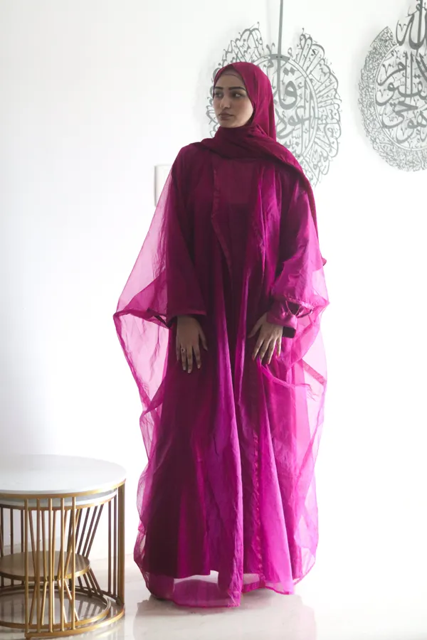Purple_Festive_Shrug_Abaya_Set_With_Inner_Slit_Hijab_For_Women